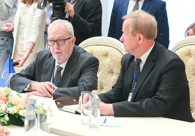 Встреча В. Матвиенко и&nbsp;С. Нарышкина с&nbsp;Председателем Парламентской Ассамблеи Совета Европы (ПАСЕ) Педро Аграмунтом